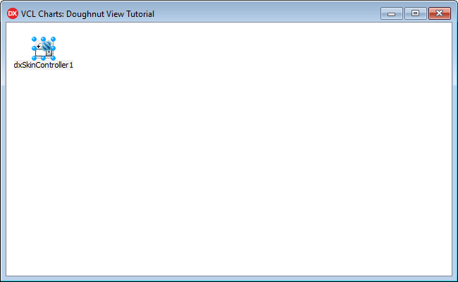 VCL Chart Control: Doughnut View Tutorial. Step 1 - Add a Skin Controller