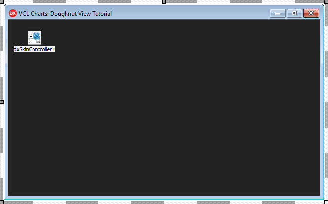 VCL Chart Control: Doughnut View Tutorial. Step 1 - Black Chart Background