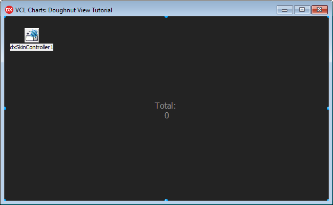 VCL Chart Control: Doughnut View Tutorial. Step 1 - An Empty Doughnut Series