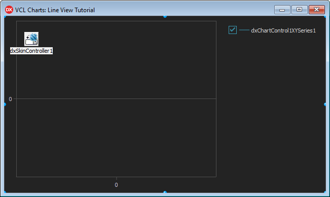 VCL Chart Control: Line View Tutorial. Step 1 - An Empty Line Series