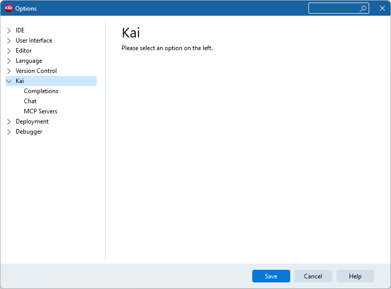 Kai Options