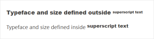 VCL Shared Libraries: Subscript and Superscript with Font and Size Tags