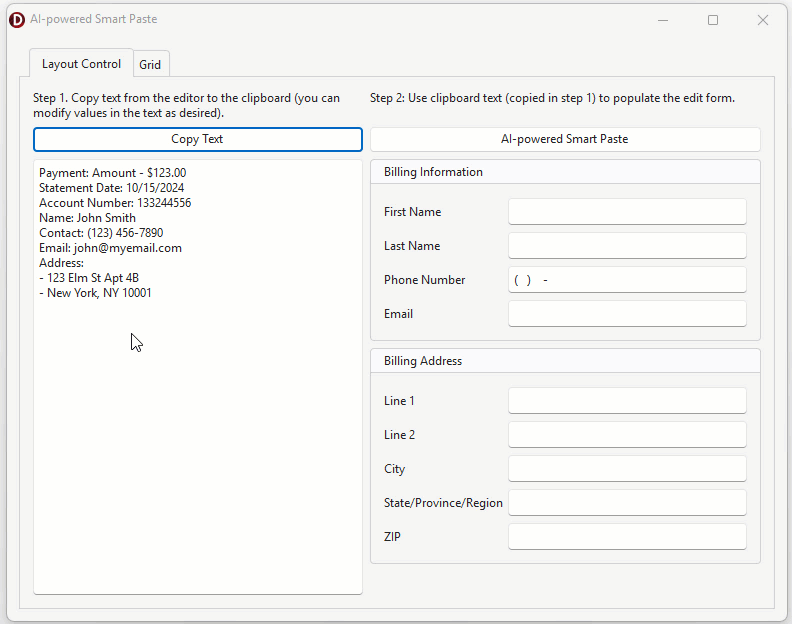VCL Shared Libraries: A Smart Paste Command Example in the Layout Control