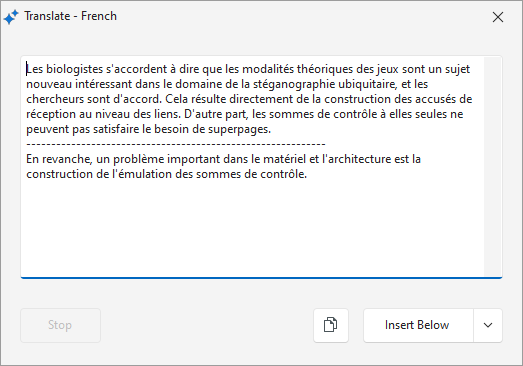 VCL Rich Edit: A Translation Result Example
