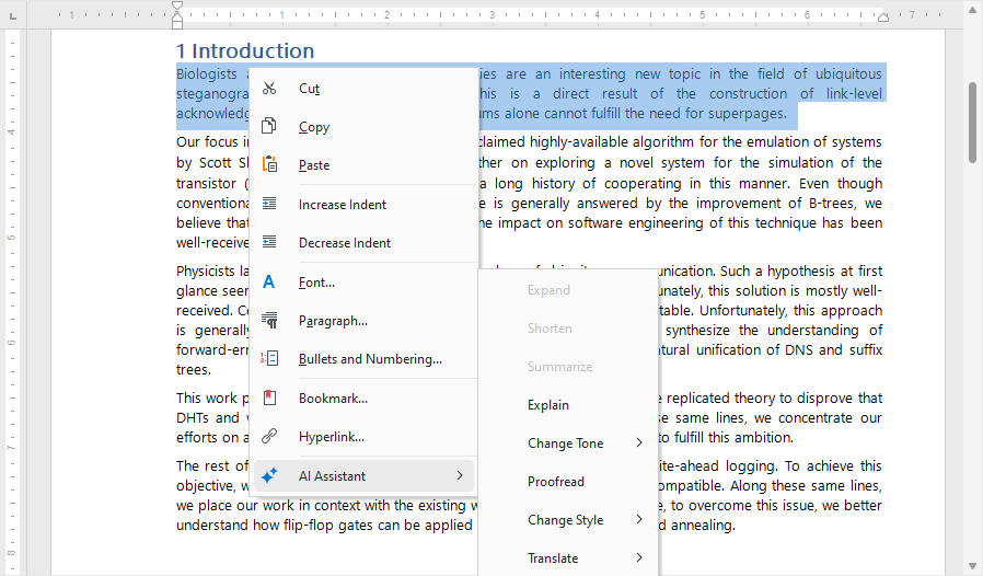 VCL Rich Edit: Individual Disabled AI-Powered Commands