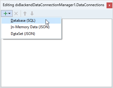 VCL Backend: Create an SQL Data Connection Component