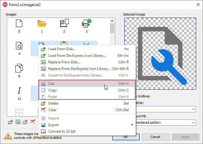 VCL Shared Libraries: Clipboard Operations in the Context Menu