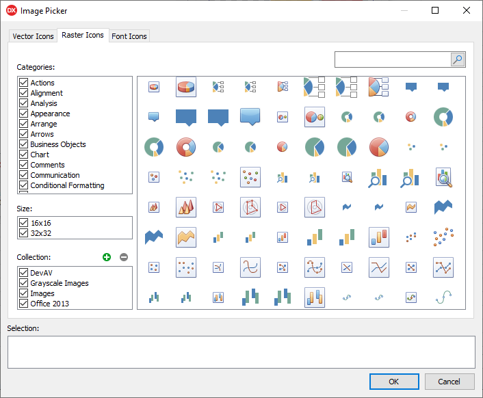VCL Shared Libraries: The Raster Icons Tab Layout