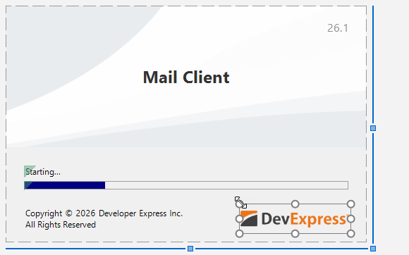 VCL Shared Libraries: Splash Form Designer — Design Pane