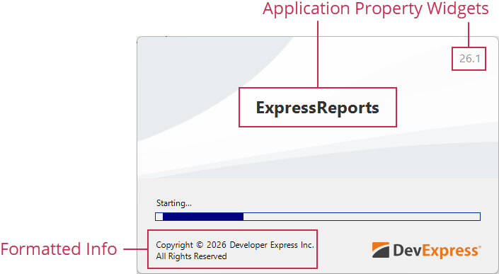 VCL Shared Libraries: Application Property Widget Examples
