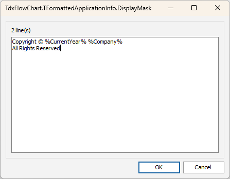 VCL Shared Libraries: Splash Form Designer — The "DisplayMask" Property Editor Dialog