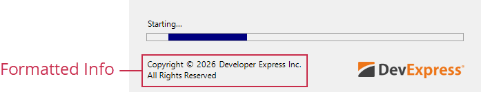 VCL Shared Libraries: Splash Form — A "Formatted Info" Widget Example