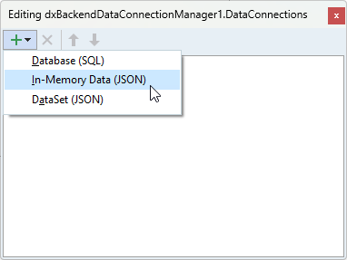 VCL Dashboards: Create a Memory-Based JSON Data Connection Component