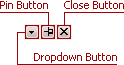 Alert Window Caption Buttons
