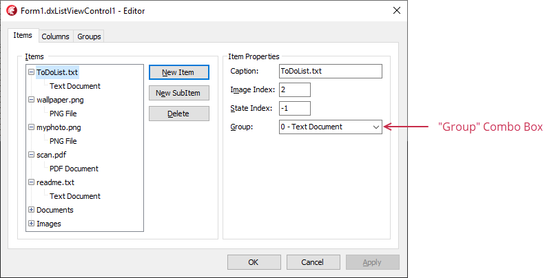 list-view-control-vcl-devexpress-documentation