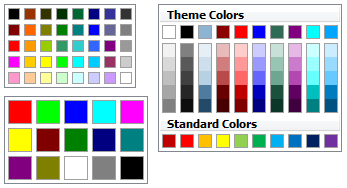 Color Gallery Controls | VCL | DevExpress Documentation