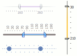 Range Track Bar Examples