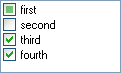List Box with Check Boxes