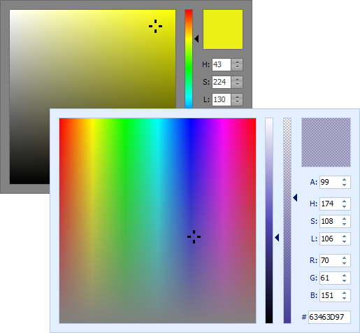 custom color wheel picker