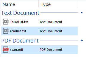 Selected Rows