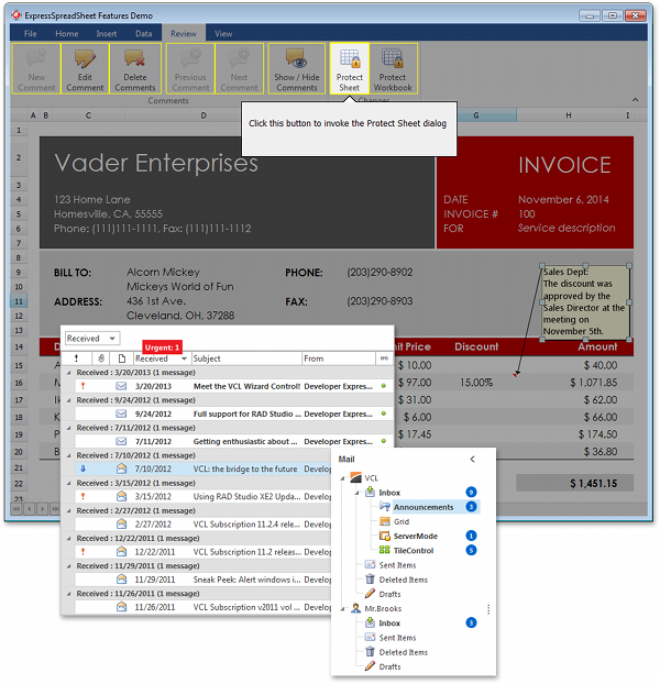 VCL Adorner Manager Effects