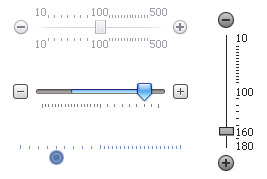 Zoom Track Bar Examples