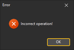 VCL Editors Library: A Generic Message Box Example with an Error Caption, Message, and an 
