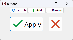 VCL Editors: Five Buttons Using the Same Glyph Source
