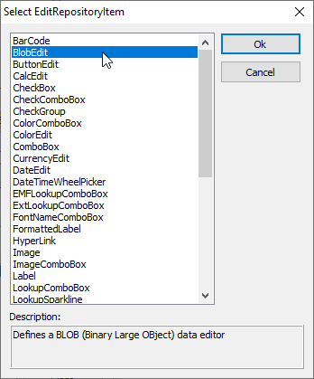 VCL Editors Library: An Edit Repository Item Creation Dialog