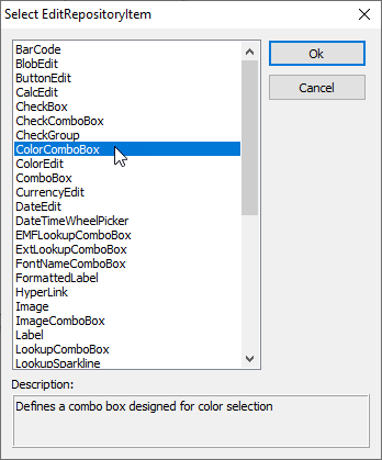 VCL Editors Library: An Edit Repository Item Creation Dialog