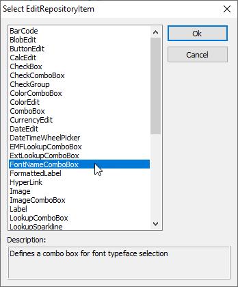 VCL Editors Library: An Edit Repository Item Creation Dialog