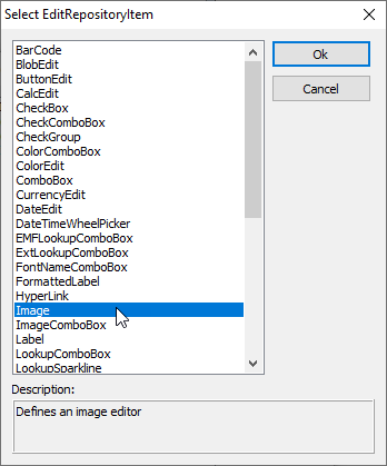 VCL Editors Library: An Edit Repository Item Creation Dialog