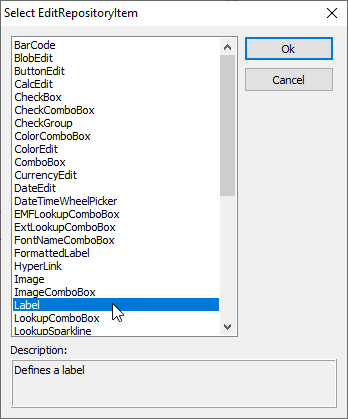 VCL Editors Library: An Edit Repository Item Creation Dialog