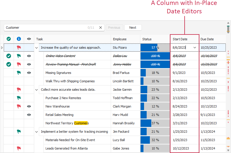 VCL Tree List: A Column with an In-Place Date Editor