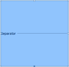 Left-Aligned Separator Caption Example