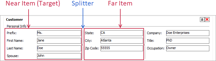 VCL Layout Control: A Splitter and Delimited Layout Groups