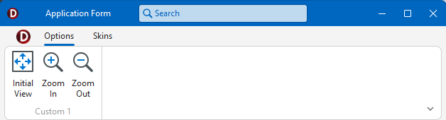 VCL Map Control: The Generated Ribbon UI — Options