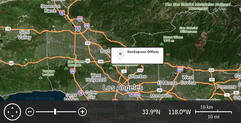 VCL Map Control: An Azure Maps Usage Example