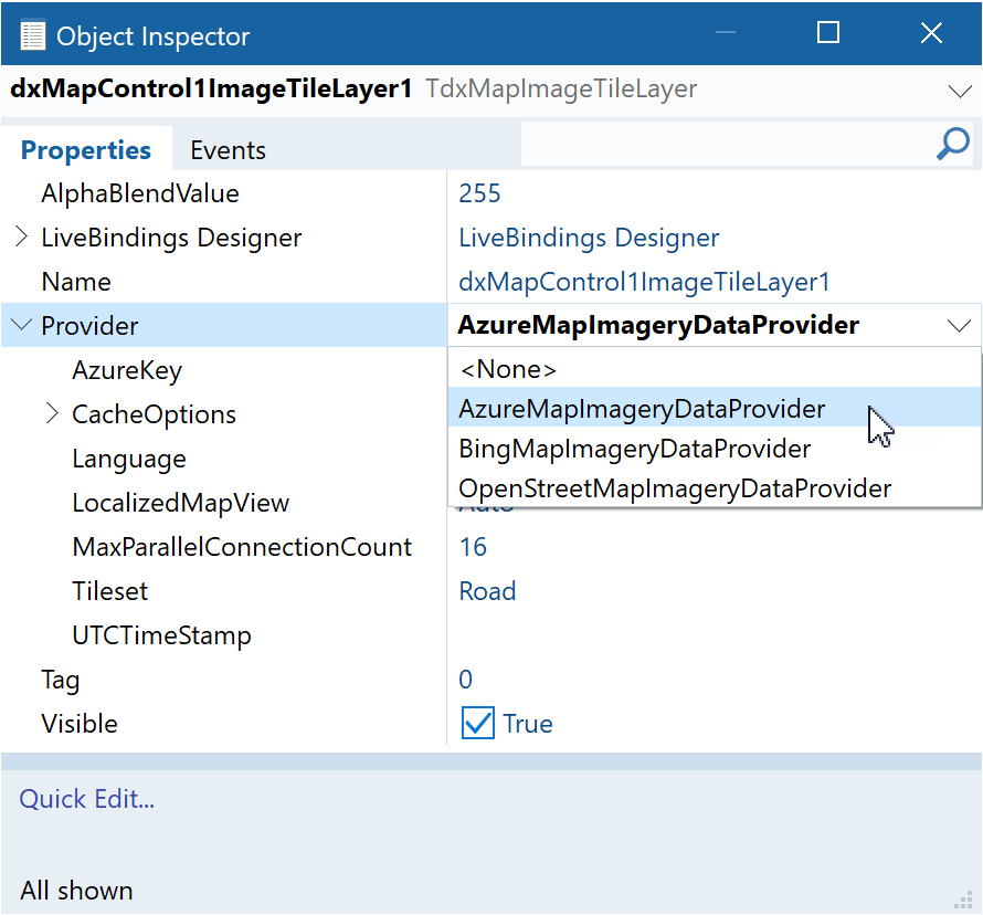 TdxMapImageTileLayer Class | VCL | DevExpress Documentation