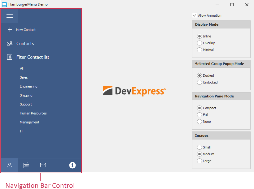 VCL Navigation Bars: A Navigation Bar Example