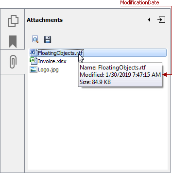 VCL PDF Viewer: Attachment Hint Example