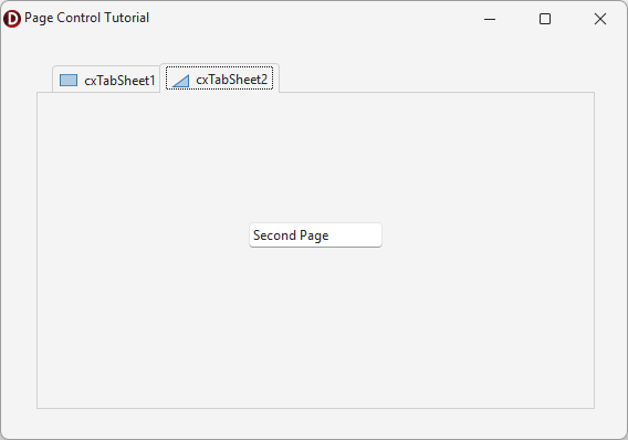 VCL Page Control: A Page Control-Based Application Example