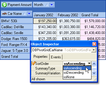 Sorting data