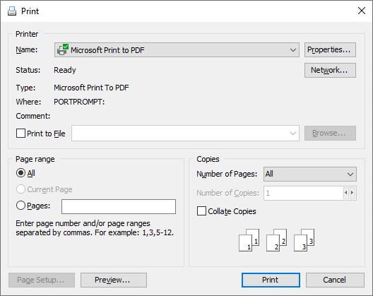 VCL Printing System: A Print Dialog Example