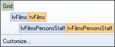 VCL Data Grid: Structure Navigator