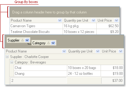 VCL Data Grid: A Group By Box Example