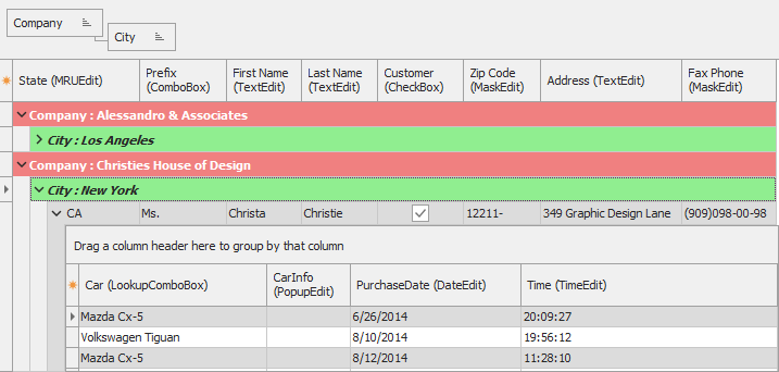 VCL Data Grid: A Custom Group Row Appearance Example
