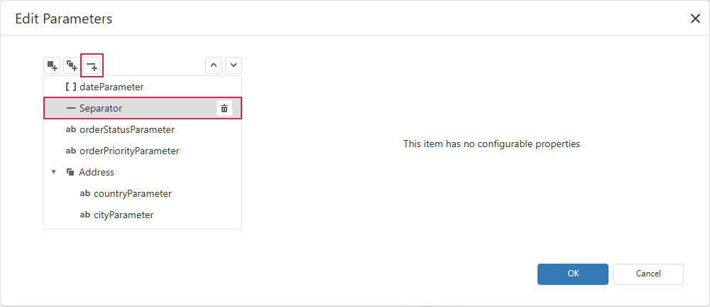 Add Separator