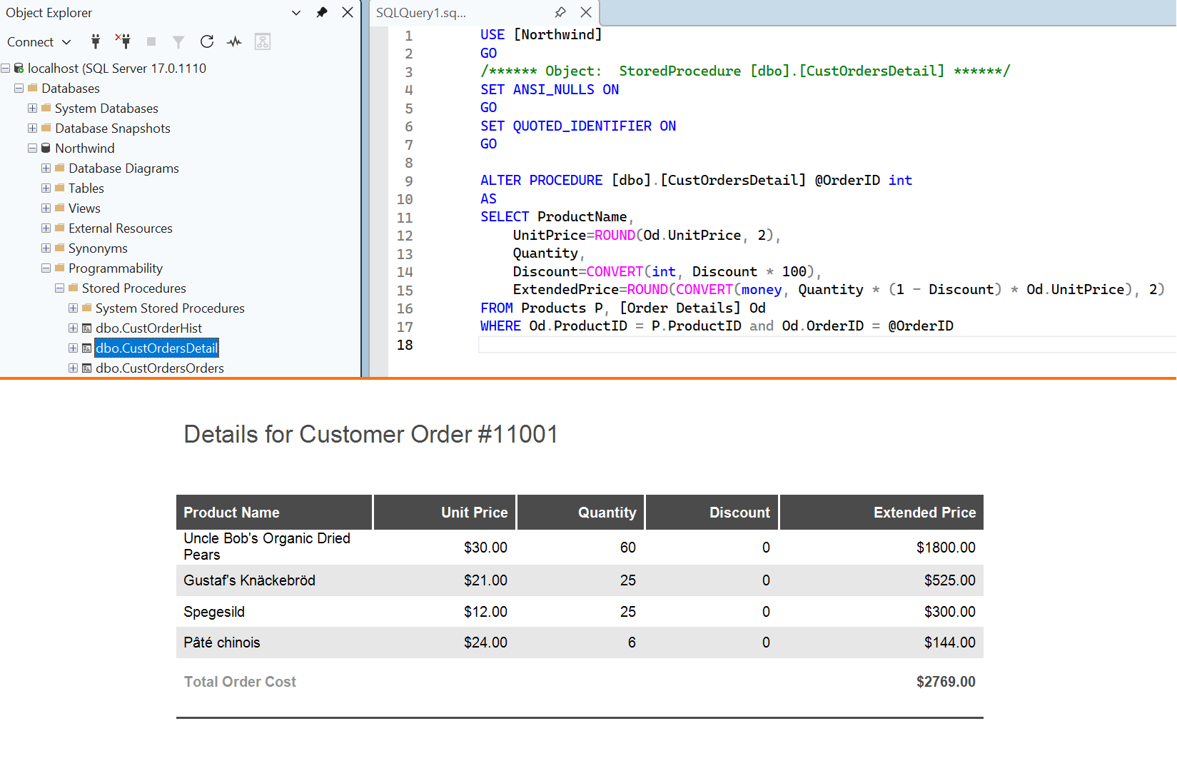 VCL Reports: Stored Database Procedure and a Parameterized Report Preview