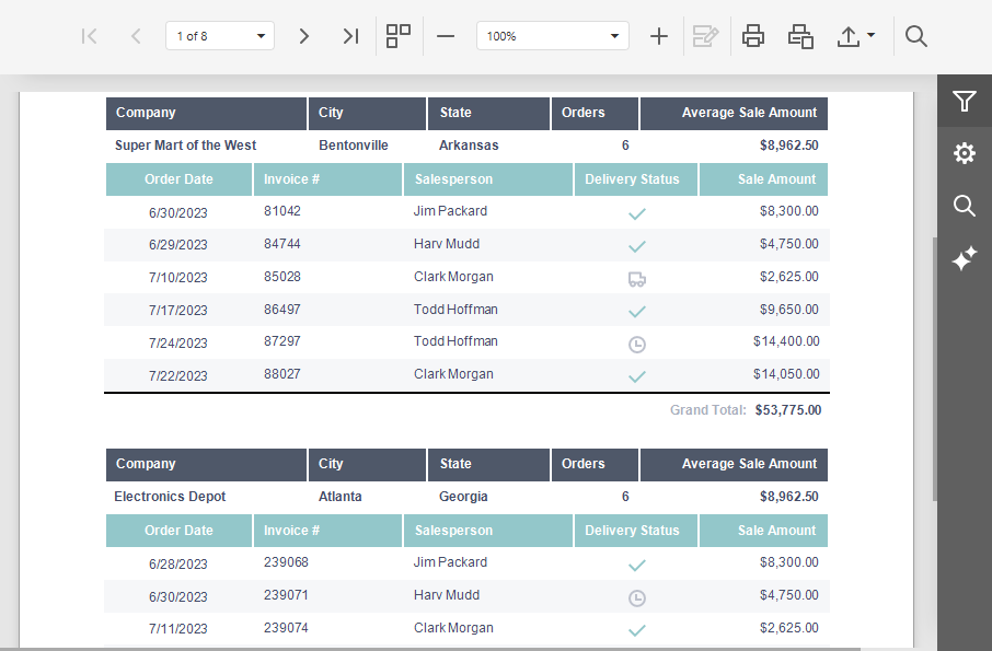 VCL Reports: A Master-Detail Report Example